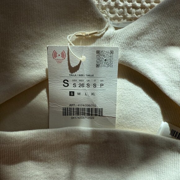 Zara Cut Out Combination Drop Waist Dress - Picture 8 of 9